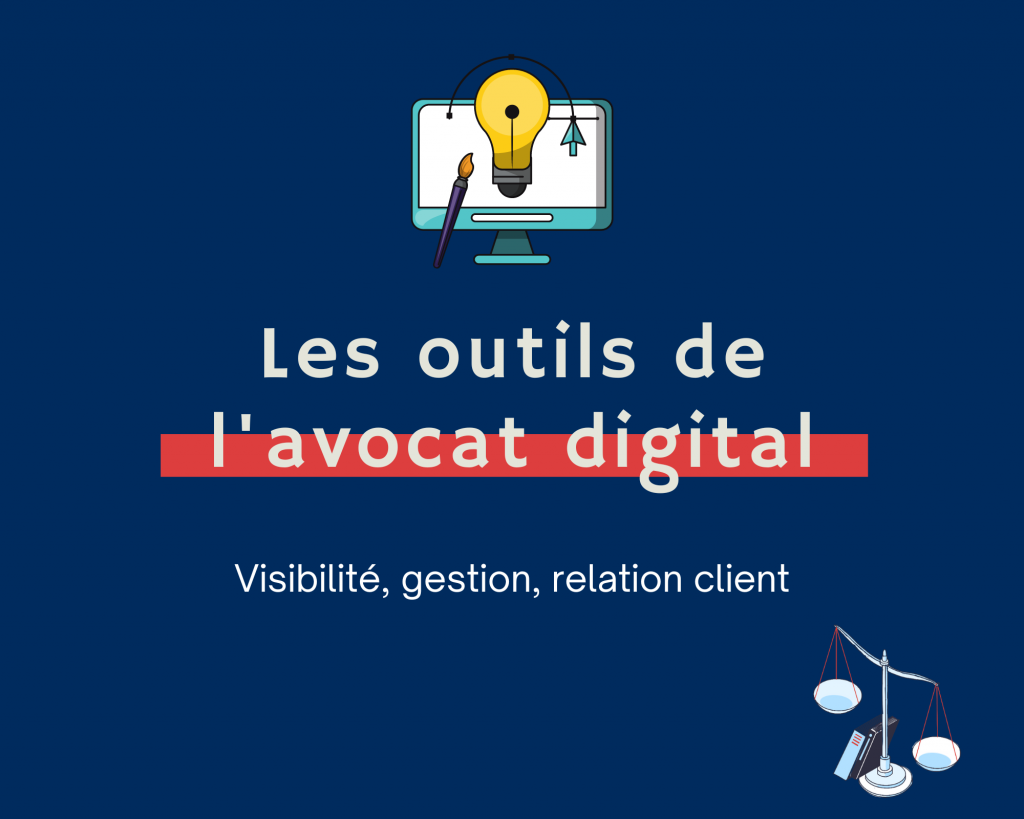 Image représentant un avocat utilisant des outils numériques pour lancer son cabinet d'avocats, améliorer sa visibilité en ligne et augmenter sa productivité.